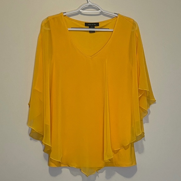 Beautiful yellow top  Adele & May - Picture 1 of 5